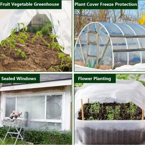 Lámina de Plástico Ecológica de Alta Calidad para Invernadero, Rollo de Lámina Opaca para Uso Agrícola y de Jardinería - Product Image 4