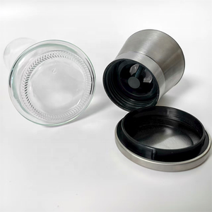 Molinillo de Sal Recargable de Vidrio, Molinillo de Pimienta con Ajuste de Grosor para el Hogar y la Cocina, Herramienta para Especias - Product Image 2