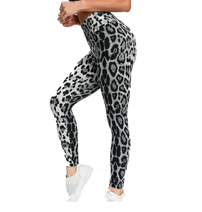 Leggings 100% Algodón Suaves y Elásticos, Fabricante Pakistaní de Leggings Sostenibles de Talla Grande, Pantalones de Yoga Transpirables de Cintura Alta - Product Image 2