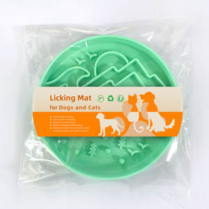 Custom <span class=keywords><strong>Dog</strong></span> Bowl Quatro Projetos Slow <span class=keywords><strong>Dog</strong></span> Alimentador Bowl Máquina de lavar louça Microondas Safe Silicone Puppy Puzzle Bowl com design antiderrapante - Product Image 6
