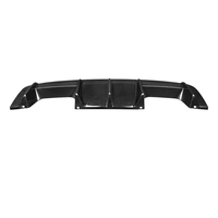 Spoiler de pare-chocs arrière en fibre de carbone sèche préimprégnée style OEM pour BMW M3M4 G80G82, compatible avec le diffuseur arrière