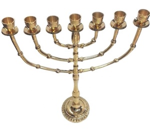 Brass Copper Extra <b>Large</b> Candle Holder Home & Hotel Decoration Top Finishing Candle Stick Stand Table Decor Candle Holder - Product Image 1