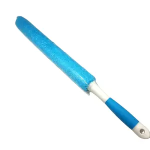 Siêu Dài Xử Lý Microfiber Duster Xe Rửa Bàn Chải Nhựa Xử Lý Lông Dusters