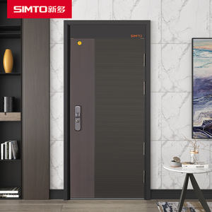 <span class=keywords><strong>Porte</strong></span> extérieure moderne <span class=keywords><strong>de</strong></span> luxe en fonte <span class=keywords><strong>d</strong></span>'aluminium antivol <span class=keywords><strong>Entrée</strong></span> simple avec application extérieure <span class=keywords><strong>de</strong></span> <span class=keywords><strong>sécurité</strong></span> - Product Image 2