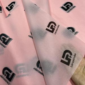 Biểu Tượng Tùy Chỉnh <span class=keywords><strong>In</strong></span> Gói Tờ Giấy Quà Tặng Giày Quần Áo Đóng Gói Tái Chế Đầy Màu Sắc Màu Đen Màu Hồng Trắng Mô Giấy - Product Image 4