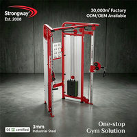Machine Smith multifonctionnelle de haute qualité à double poulie réglable, en acier au carbone, pour usage commercial, entraînement de squat, musculation et fitness