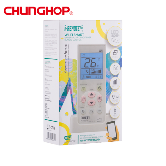 ACR900W Newest High Quality Customize Universal Pearl air Conditioner Remote Control for GREE Midea Daikin Samsung LG All Brands