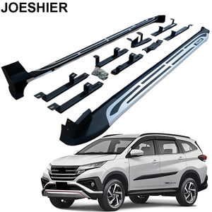 JOESHIER Luxury & Off-Road Aluminum Alloy <b>Pedal</b> Type <b>Car</b> Side Steps & Running Board for RUSH 2018-2021 Decoration Protection - Product Image 1