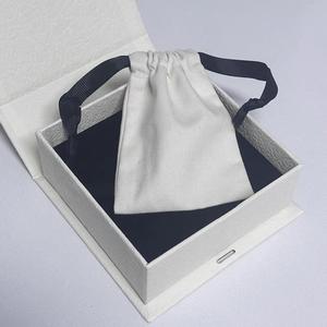 Cao cấp tinh tế sách hình dạng hộp giấy cho đồ trang sức quà tặng độc đáo lật Bìa Bow Ribbon Vòng bông tai vòng cổ bao bì miếng bọt biển - Product Image 2