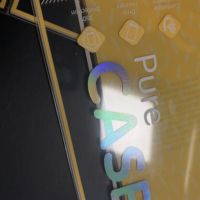 Boite de téléphone portable en PVC transparent avec logo personnalisé, boîtes d'emballage avec feuille d'estampillage, boîte transparente en animaux de compagnie, pièces