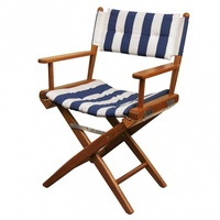 Chaise de réalisateur confortable pour maquilleur avec coussin, prix chinois, pour la plage, la pêche, la salle à manger, en tissu