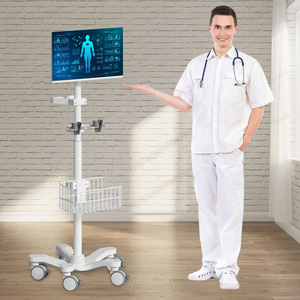 Chariot d'endoscopie portable Lm E0 1 avec moniteur pour les rondes et les consultations en salle d'hôpital - Product Image 1