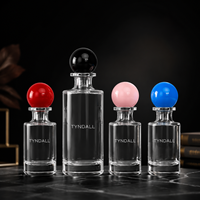 Flacon de parfum en vrac 50ml 100ml en verre pour emballage de parfum en gros avec logo imprimé personnalisé
