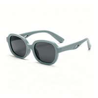 Lunettes de soleil polarisées pour enfants CF-9033 UV400, monture TR90, verres TAC, plaquettes de nez souples en TPE, légères, géométriques, 6 couleurs, garçons filles