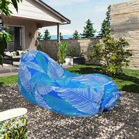 Fauteuil gonflable de camping d'extérieur, canapé-lit gonflable en polyester
