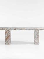 Table à manger moderne de luxe haut de gamme en marbre naturel résistant à l'eau pour la cuisine, la maison, le restaurant, l'îlot de comptoir