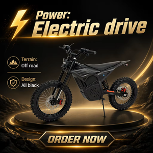 Moto Elettrica da Fuoristrada 72V 4500W 75km/h per Adolescenti, Motocross per Montagna e Collina, Vendita Diretta dalla Fabbrica - Product Image 4