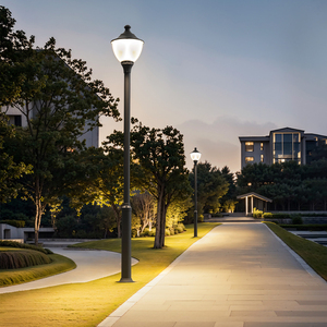 Poteau de stationnement de rue de jardin de poteau d'éclairage extérieur en aluminium étanche IP66 Offre Spéciale avec alimentation CC et CA - Product Image 5