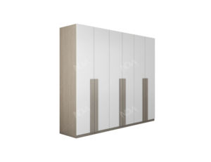 Ensemble de Meubles de <span class=keywords><strong>Chambre</strong></span> à Coucher <span class=keywords><strong>Moderne</strong></span> NOVA 6 Pièces en Mélamine, Lit Plateforme pour <span class=keywords><strong>Adulte</strong></span> King ou Queen Size - Product Image 6
