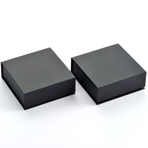 PackSecret Custom Logo White Black Magnetic <b>Gift</b> Box Paper <b>Earring</b> Bracelet Necklace Jewelry Packaging <b>Boxes</b> - Product Image 4
