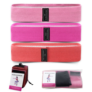 Banda de Resistencia para Yoga, Cadera y Glúteos, de Tela Elástica Antideslizante con Logotipo Personalizado, para Ejercicios en Casa, Novedad 2024 - Product Image 5