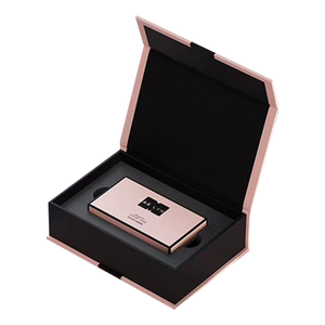 Cosmetic Box Take Out Box Custom Design Luxury Printed Art Paper Cosmetic Box For Skin Care Cream Box Custom Black Magnetic Packing Box