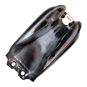 Réservoir d'essence universel pour <span class=keywords><strong>moto</strong></span> GN125, <span class=keywords><strong>peinture</strong></span> UV rétro modifiée, sans trou latéral, avec bouchon de réservoir et interrupteur - Product Image 3