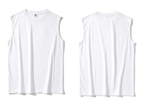 Débardeur de sport unisexe en coton 100 % de haute qualité pour hommes et femmes, col rond, sans manches, idéal pour la course à pied - Vente en gros