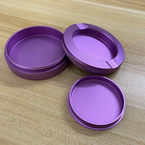 Contenedor de Snus Personalizado de <span class=keywords><strong>Acero</strong></span> <span class=keywords><strong>Inoxidable</strong></span>, Latas de Snus de Aluminio, Lata de Snus con Mecanizado CNC, Venta al por Mayor - Product Image 2