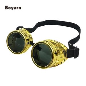 Boyarn 안전 태양열 관찰 안경 눈 보호를위한 Steampunk 일식 안경 유해한 빛으로 직접 태양 관측 - Product Image 5