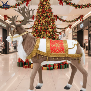 Renard animatronique grandeur nature personnalisé Haichuan pour la décoration de Noël de la maison, du <span class=keywords><strong>centre</strong></span> commercial, du <span class=keywords><strong>centre</strong></span> commercial - Product Image 6
