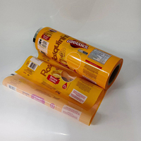 Emballage de farine de manioc, emballage alimentaire en poudre, emballage plastique