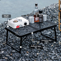 Vente en gros Table portable durable en aluminium pliable et étanche, hauteur réglable, camping, randonnée et événements de haute qualité