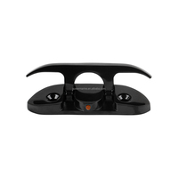 Nouveaux accessoires de bateau noirs personnalisés, quincaillerie marine en acier inoxydable 316, processus électrophoretique, étriers pliants pour pont de bateau