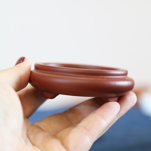 Maceta de Bonsái en Miniatura, Hecha a Mano con Arcilla Roja, Clásica, Pequeña, del Tamaño de una Palma - Product Image 2
