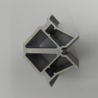 Support d'angle moderne Tengshuo en aluminium 6063-T5, durable, installation facile par vis, pour fenêtre et porte à rupture de pont thermique, sur mesure