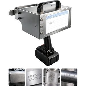 Máquina de Marcado por Micropercusión Portátil INPTNOV, Pantalla Táctil de 4.7x2 Pulgadas, Grabador de Metal, Uso Industrial - Product Image 1