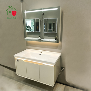 Mueble de Baño Moderno de Madera Contrachapada, Resistente al Agua, Ecológico, con Acabado Lacado, de Pared, de Alta Calidad y Bajo Precio, Certificado por CE, Directo de Fábrica - Product Image 5