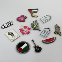 Pin Personalizado con Mapa de Irak y Símbolos de Arabia Saudita, Esmalte Suave Metálico, Electrochapado, con Diseño Patriótico para el Día Nacional, para Bolsos de Teléfono y Ropa