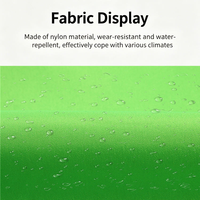Gilet de sécurité réfléchissant personnalisé avec logo, résistant à l'eau, multi-poches, vêtements de travail pour chantier, livreur, uniforme de bénévole