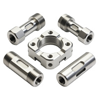 Componentes Básicos Nitronic 50 para Fabricantes de Piezas Torneadas por CNC, Piezas para Mesa de Router CNC, Piezas CNC 3018, Placa de Aluminio Fresada