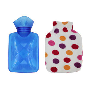 <span class=keywords><strong>Bouillotte</strong></span> en forme de <span class=keywords><strong>mini</strong></span> diamant avec housse en polaire, <span class=keywords><strong>bouillotte</strong></span> en PVC colorée pour se réchauffer les mains - Product Image 3