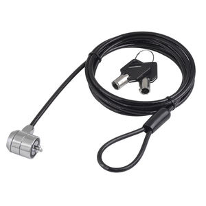 Candado antirrobo de alta calidad para ordenador portátil, bloqueo de <span class=keywords><strong>Cable</strong></span> para ranura estándar de 3x7mm, para portátil - Product Image 1