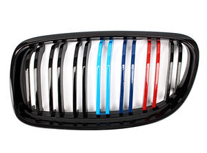 Grille de <span class=keywords><strong>calandre</strong></span> centrale de pare-chocs avant en ABS <span class=keywords><strong>noir</strong></span> brillant pour BMW Série 3 <span class=keywords><strong>E90</strong></span> M3 2008-2011 - Product Image 3