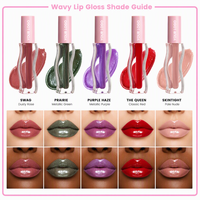 Lage minimale bestelhoeveelheid Private Label Lip Glaze Drakenfruitextract OEM ODM Kleine oplage Aangepaste logo branding Professionele beautyfabriek
