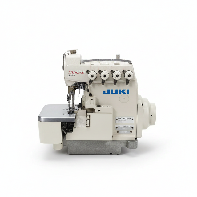 Used JUKI-6714- Four Thread INdustrial Overlock Sewing Machine