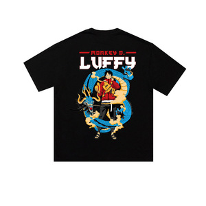 2025 nuova t-shirt giapponese a manica corta a forma di stile Hip-Hop di strada da uomo - Product Image 4