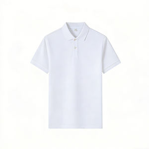 Polo à manches courtes personnalisé avec logo, de haute qualité, pour les déplacements professionnels, en polyester, respirant et anti-transpiration, pour hommes - Product Image 5