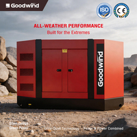 Groupe électrogène diesel silencieux OEM Goodwind 2026 de type Cummins 750 kVA triphasé 240 V 60 Hz pour usage extérieur avec moteur insonorisé