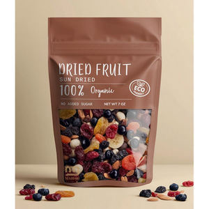 Bolsa Ziplock a prueba de olores plástico piña mango fruta seca bolsa de embalaje de alimentos, embalaje de frutas secas congeladas, bolsa de plástico para alimentos - Product Image 5